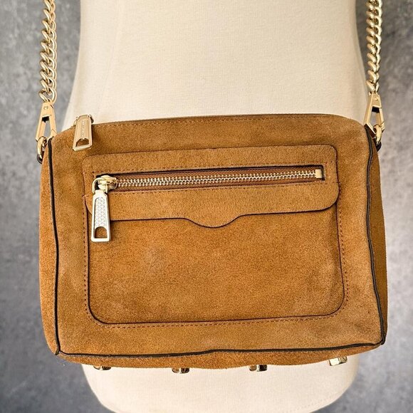 Rebecca Minkoff Handbags - Rebecca Minkoff Suede Slim Crossbody Bag